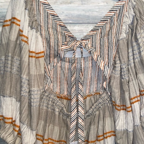 Free people all lined up size medium mini dress - Picture 7 of 8